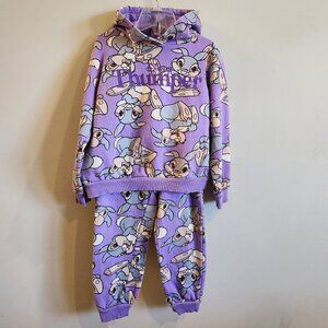 Tracksuit set bunny purple HM 6X